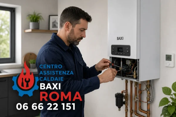 Assistenza caldaie Baxi Roma errori E01 E10 E25