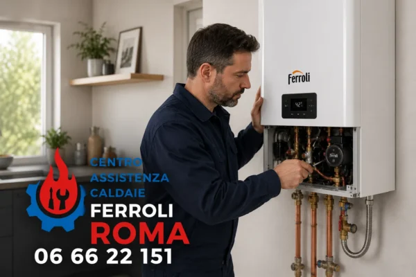 Assistenza caldaie Ferroli Roma per errori A01 e F37